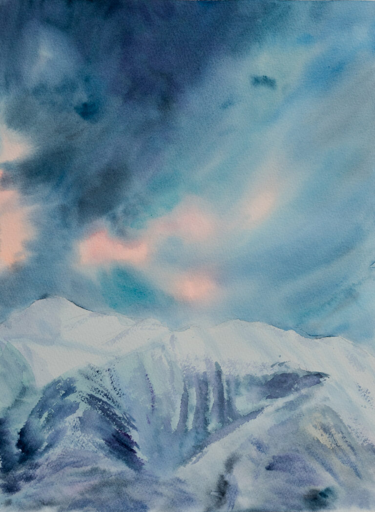 Eisberg, Watercolor
