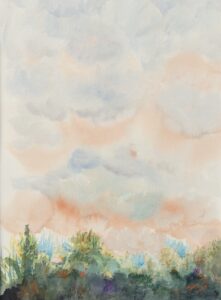 Wenn der Himmel flüstert, 30 x 40 cm